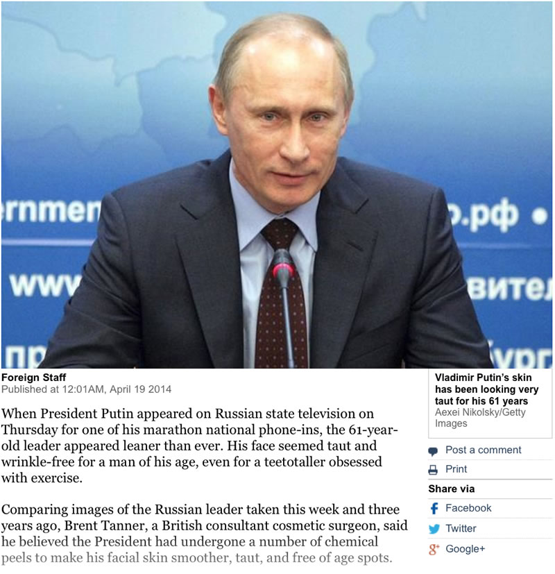 Putin's Personal Chemical War